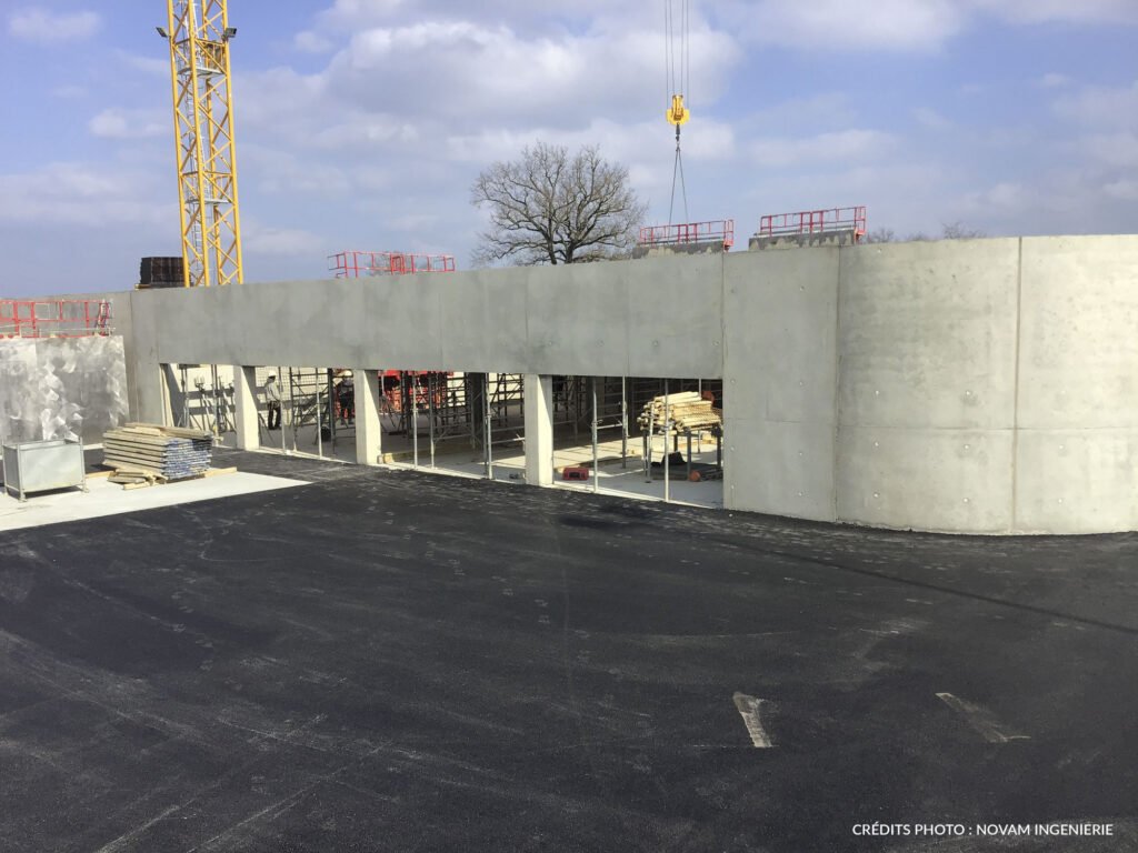 Mur-beton-Dechetterie-recyclerie-de-la-Dombes---Chatillon-sur-chalaronne-Novam-ingenierie