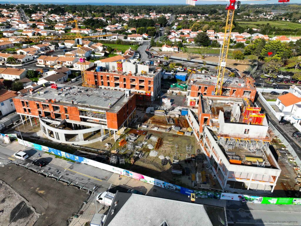 Travaux Le Forum Saint Hilaire de Riez - P. COLIN Novam Ingenierie-2